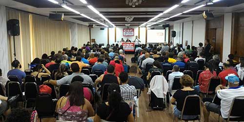Coordenação Nacional da CSP-Conlutas reúne-se dias 17, 18 e 19. Conjuntura e eleições serão temas de debate